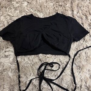 Jacquemus Black Crop Top